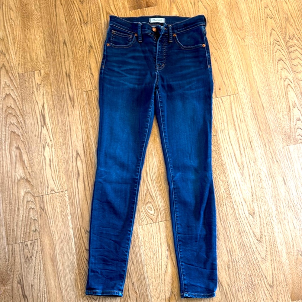 Madewell Size 27, 9" Skinny High Rise jeans
